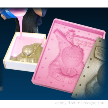 High Transparency Liquid Silicone Rubber for Plaster Molds with Crafts